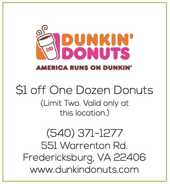 Fitness:1440 Fredericksburg Dunkin' Donut