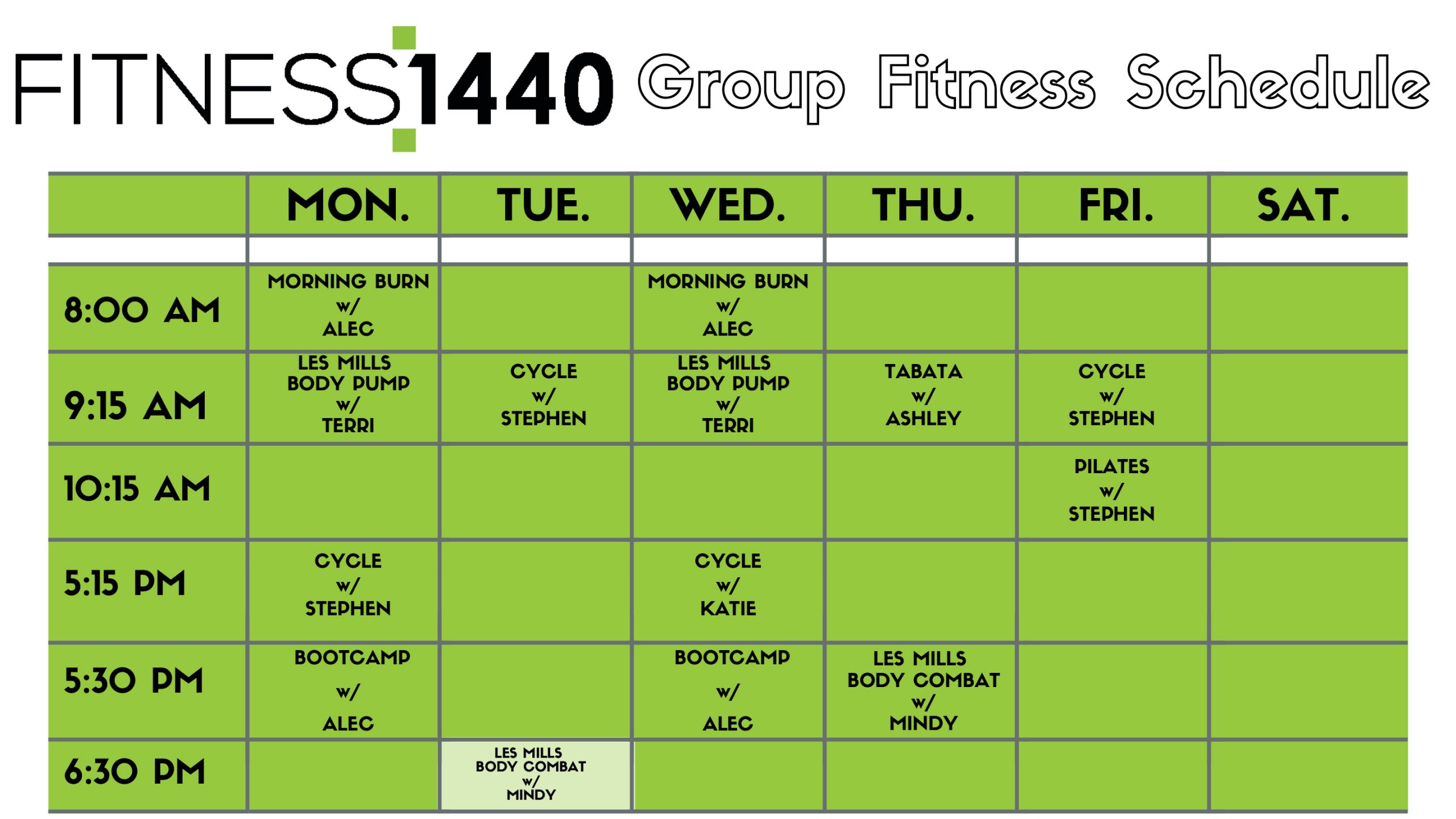 Class Schedule Fitness1440 Fredericksburg, VA 24 Hour Gym and Gym