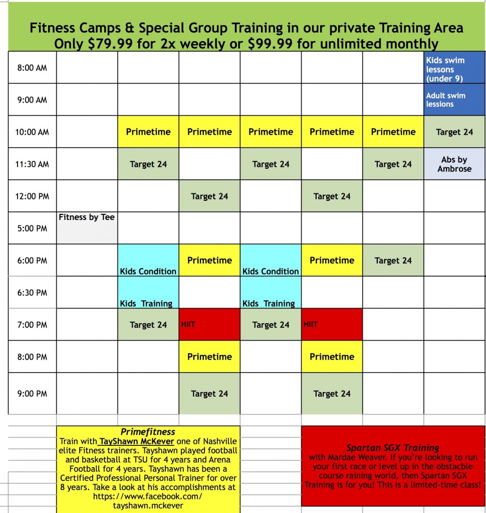 Paid Training Programs Fitness 1440