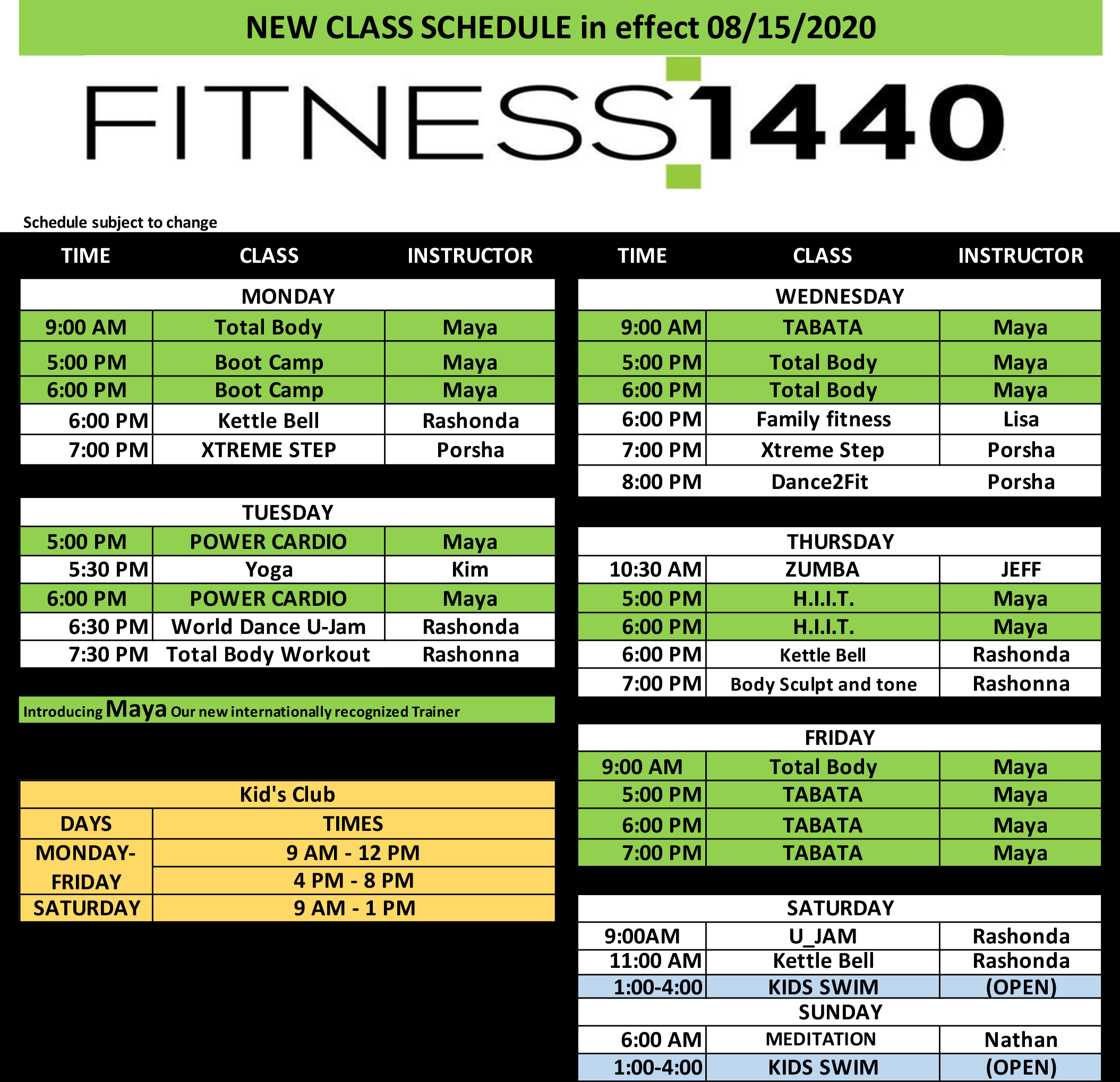 Schedule Fitness 1440 Nashville, TN 24 Hour Gym and Gym Franchises