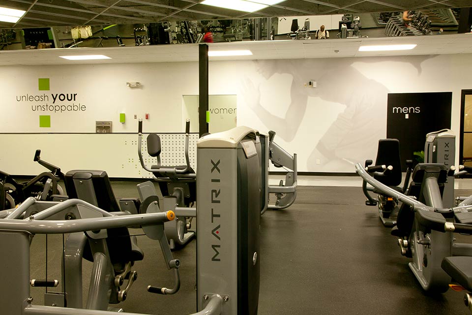 Fitness 1440 cardio room
