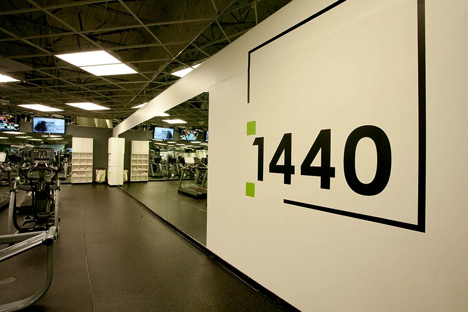 Fitness 1440 gym interior