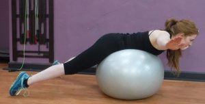 Fitness 1440 Stability Ball Back Extensions